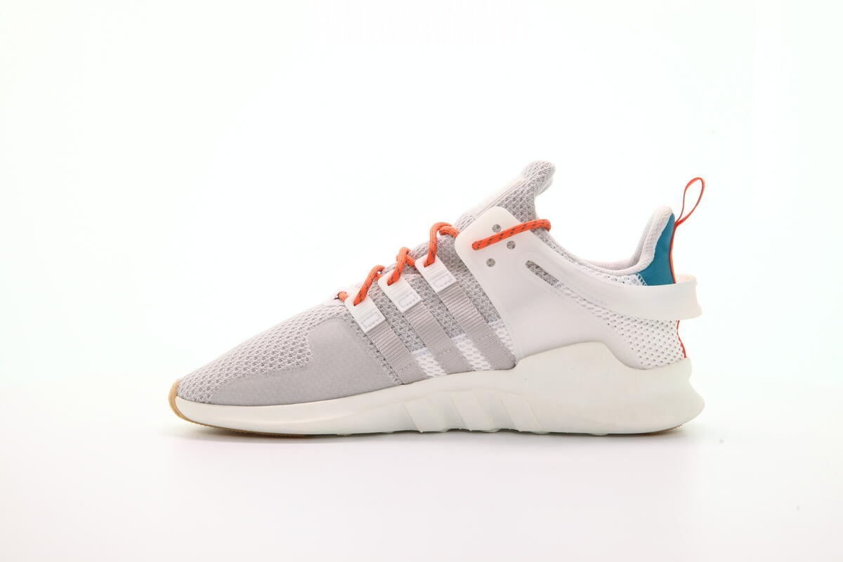 Adidas eqt support adv summer trainers white/chalk hotsell